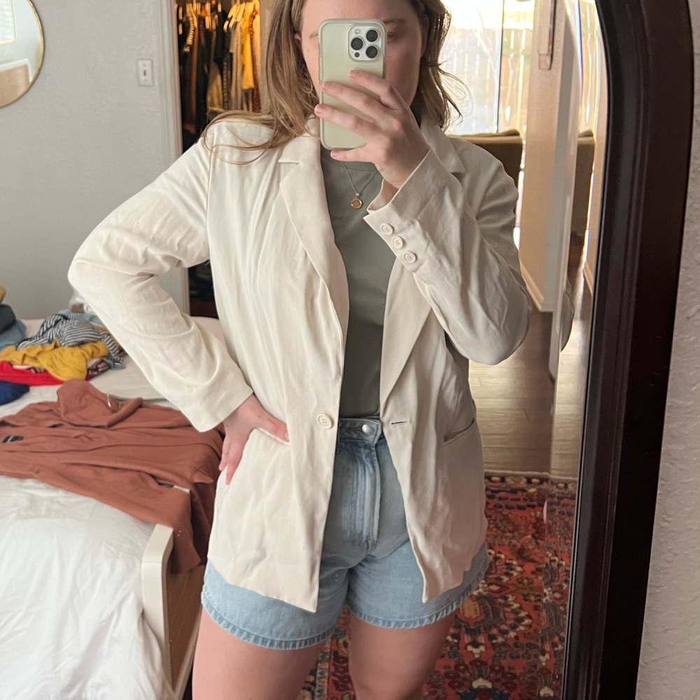 Light Beige Nordstrom Blazer